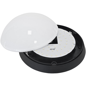 Aplique LUNA opal LED 12W 3000K negro