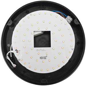 Aplique LUNA opal LED 12W 3000K negro