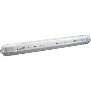 Pantalla estanca LED c/turbo 1X9W 6000ºK 1 punta