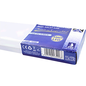 Pantalla LED 72W 6000ºK, modelo HALEY