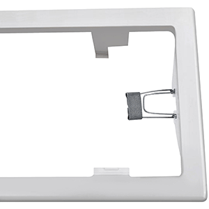 Marco para empotrar la serie LED de emergencia 278x115x36mm