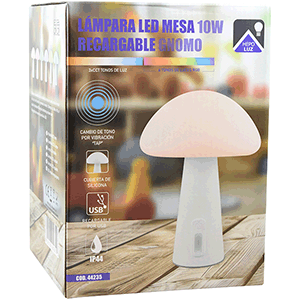 Lámpara LED 10W 3CCT y RGB recargable
