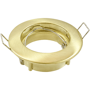 Aro fijo redondo aluminio oro mate