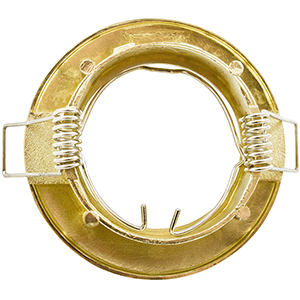 Aro fijo redondo aluminio oro mate