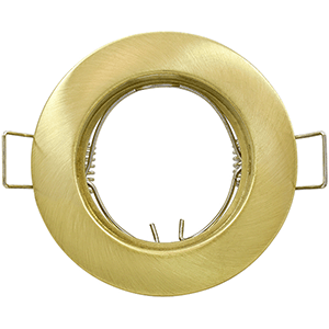 Aro fijo redondo aluminio oro mate