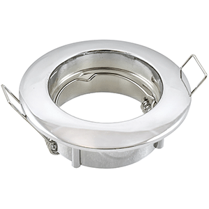 Aro fijo redondo aluminio cromo