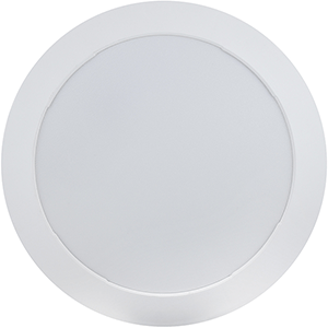 Panel LED redondo de superficie en PP 24W 6000ºK