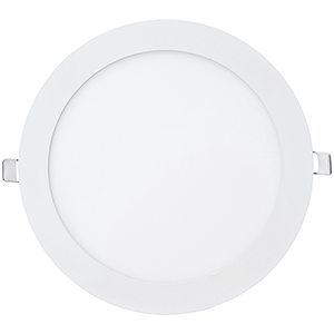 Panel redondo LED 18W 6000ºK Blanco
