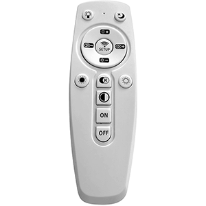Panel LED redondo superficie 35W 6000ºK 3CCT con mando