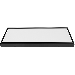 Panel rectangular SUP..30X60 LED 36W  6000ºK Negro