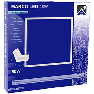 Marco panel LED 50W
