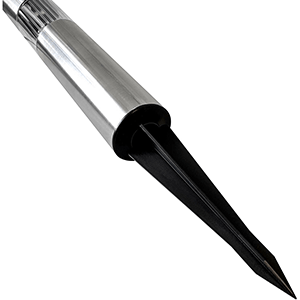 Set  3 picas solares LED  Ø6X53.5cm