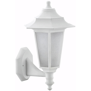 Farol para pared E27 Clase II IP44 blanco 