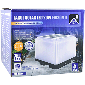 Farol solar de sobremuro, 3CCT