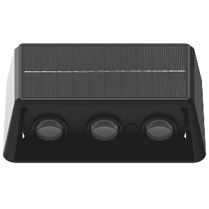 Aplique LED solar 8W 3CCT IP65 