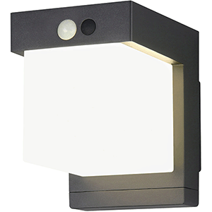 Aplique LED solar híbrido 15W, modelo FUTURE I