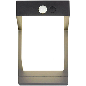 Aplique LED solar híbrido 15W, modelo FUTURE I