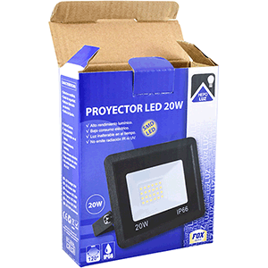 Proyector SMD LED 20W 3000ºK Md. Fox