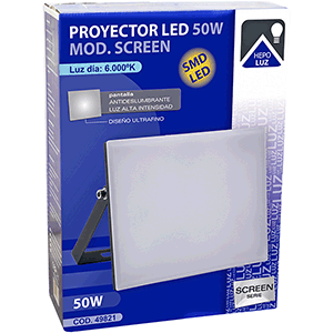 Proyector LED SMD 50W 6000ºK modelo Screen.