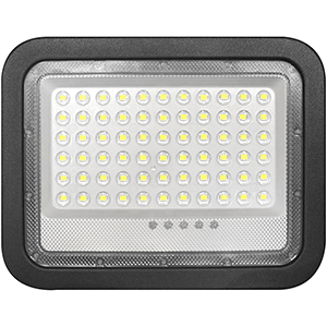 PROYECTOR LED SOLAR 50W 6000K PANEL MONOCRIST.