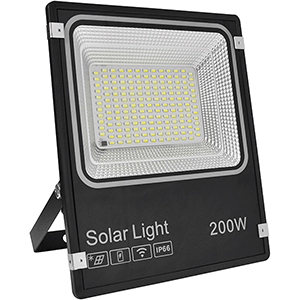 PROYECTOR LED SOLAR ABS 200W 6000K