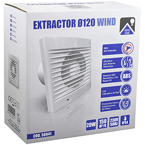 Extractor 20W Ø 120 230V