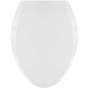 Tapa WC de PP Caída amortiguada (anclaje metal) blanca 