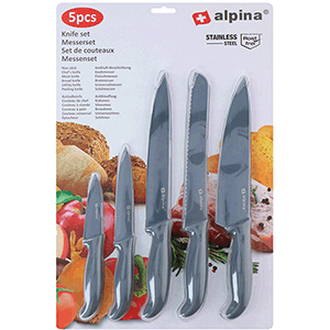 Set de cuchillos de cocina, 5 UND