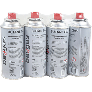 Botella de gas butano 227g