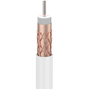 Cable coaxial de cobre alta calidad libre de halógenos LSZH 100m