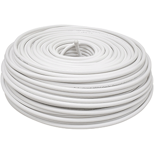 Manguera flexible de PVC 2x1mm² 100m blanca