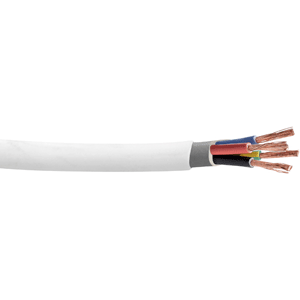 Manguera flexible de PVC 4x1.5mm² 100m blanca