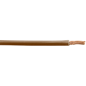 Unipolar flexible aislado PVC sin halógenos 2.5mm² 100m Marrón