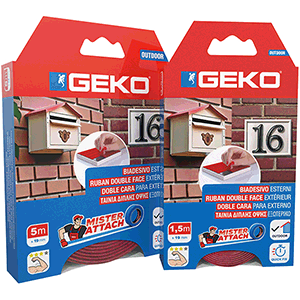 Cinta doble cara espuma 19mm X1,5m Uso exterior