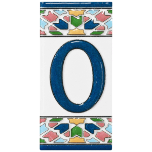 Número de cerámica 0 mod. Gaudí