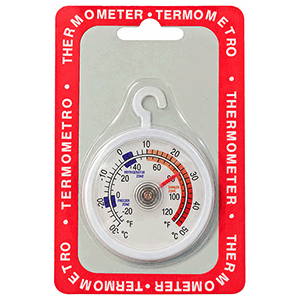 Termómetro de nevera y congelador de -30º a +40º 50mm