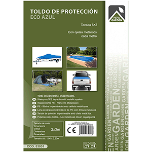 TOLDO ESTANDAR ECO AZUL 2X3