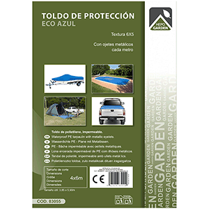 TOLDO ESTANDAR ECO AZUL 4X6