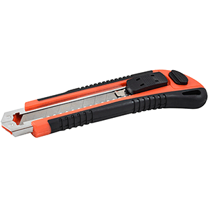 Cutter autorecargable 3 cuchillas 18mm