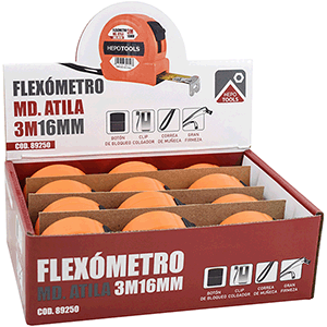 Flexómetro ATILA 3mx16mm