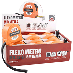 Flexómetro ATILA 5mx19mm