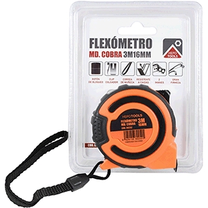 Flexómetro COBRA 5mx19mm
