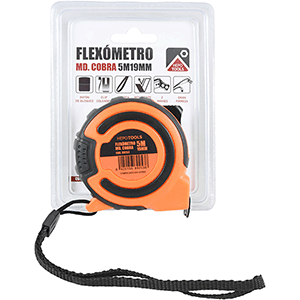 FLEXOMETRO MD. COBRA 5X19mm RJ/NG