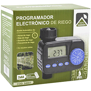 Programador riego digital