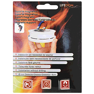 Soporte magnético para detectores 