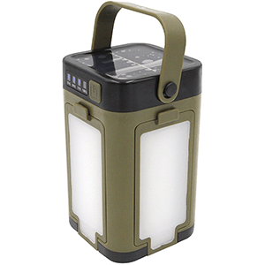 Linterna solar LED para cámping plegable