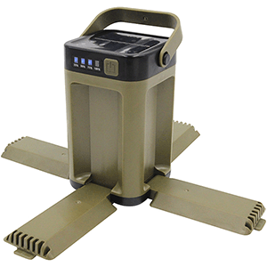 Linterna solar LED para cámping plegable