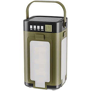 Linterna solar LED para cámping plegable