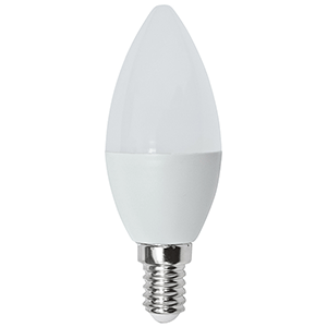 Lámpara vela LED E14 8W 3000ºK