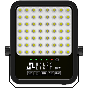 Proyector LED solar ABS 200W 6000ºK